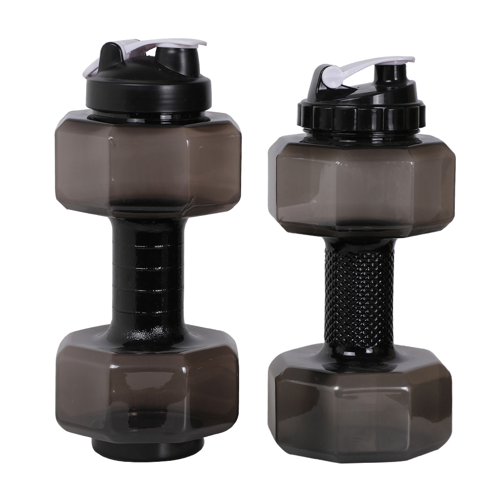 ပြင်ပအားကစား 75 အောင်စ Dumbbell ရေပုလင်း Gym စွမ်းဆောင်ရည် ကြီးမားသော PETG အားကစား ကြံ့ခိုင်ရေး လေ့ကျင့်ခန်း ပုလင်း