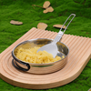 304 Kambi ya chuma isiyo na waya kukunja kushughulikia sufuria ya kupika ya cookware