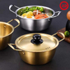 Set 5 stainless steel panci mie ramen korea dengan pegangan & tutup