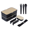 2 lagen Bento Box lunchbox voor volwassenen