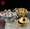 Set 5 stainless steel panci mie ramen korea dengan pegangan & tutup