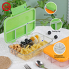 বাচ্চা ছেলে মেয়েদের জন্য 600ml Bento বক্স লাঞ্চ বক্স