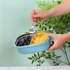 set ng kubyertos na hindi kinakalawang na asero