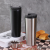 Kuti udh&euml;timi me dy mure 304 &ccedil;elik inox rezistent ndaj rrjedhjes 12oz