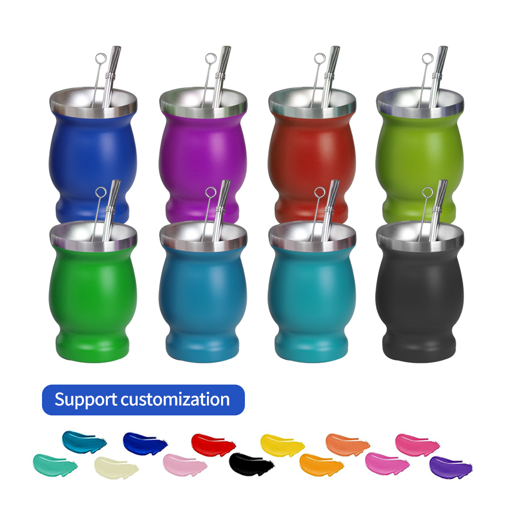 Ko te Ipu Yerba Mate me te huinga Bombilla he kotahi te Ipu Yerba Mate me te rua Bombilla Mate (kakau) me te paraihe.