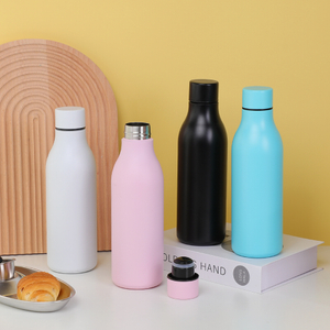 Drielaagse vakuum-ge&iuml;soleerde houers Vlekvrye staal waterbottels